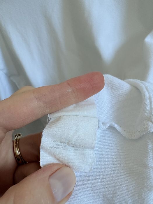 The odder side longsleeve trouble biały oversize