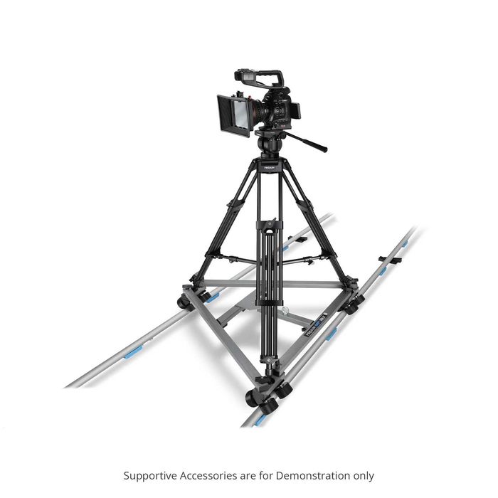 Proaim Swift Camera Dolly and Track System - with 24ft Straight Track