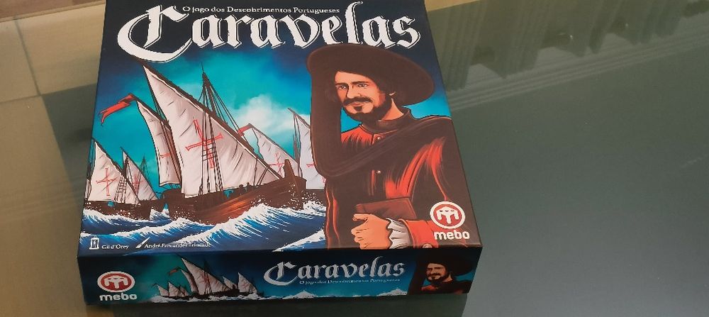 Jogo tabuleiro Caravelas