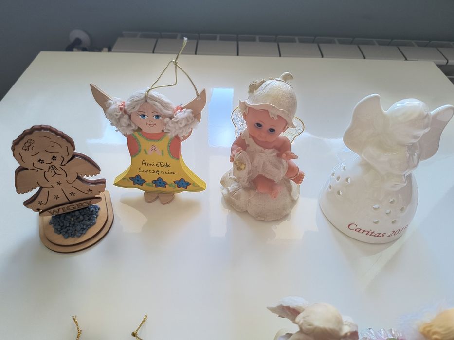 Aniołki figurki różne