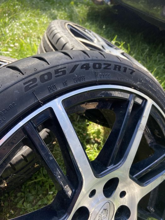 Aluett 17 POWERTRAC RACING Pro 205/40ZR17 DOT 0122 opony UHP