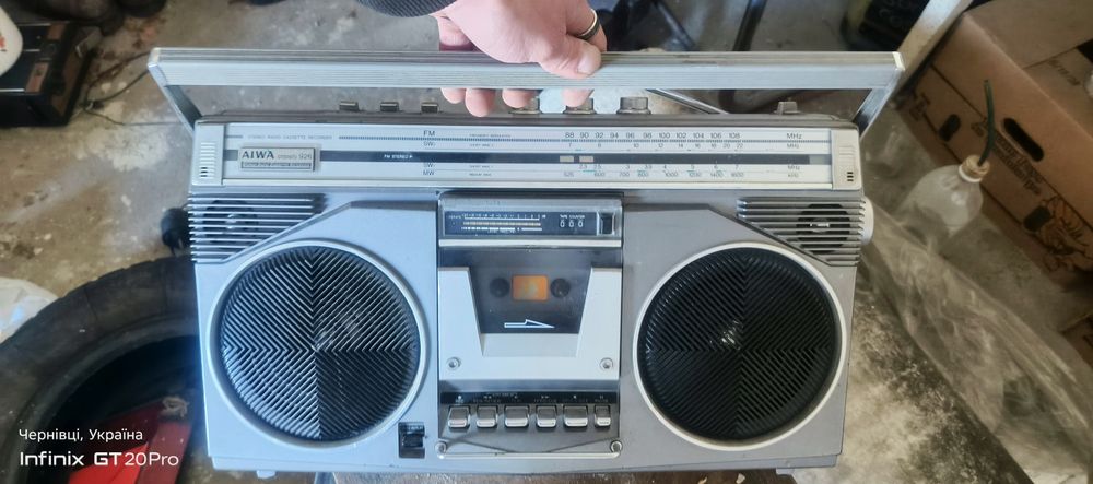 Вінтажна магнітола AIWA Stereo 925 (Бумбокс) — Раритет