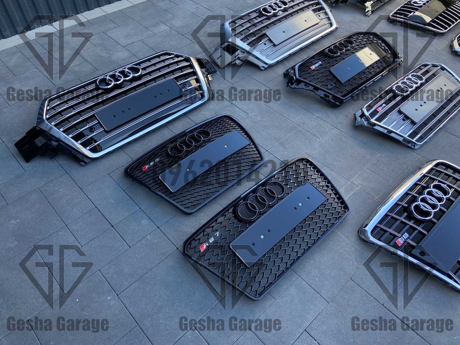 ІДЕАЛЬНІ Решітки радіатора рештка решотка радиатора audi ауди ауді