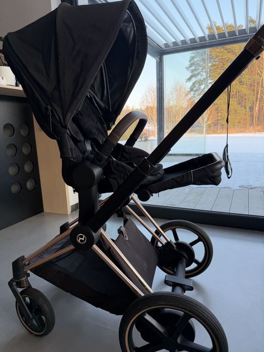 Cybex e priam 2.0 black rose gold