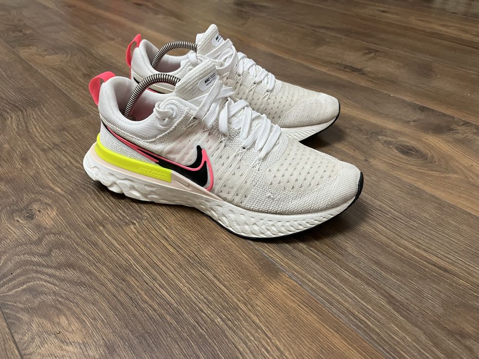 Чоловічі кросівки Nike React Infinity Run Fk 2 White DJ5395-100 Розмір EU 42.5, устілка 27 см