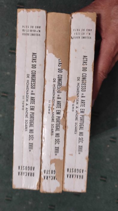 Bracara Augusta Revista Cultural da C M Braga - 3 Volumes - 1973/1974