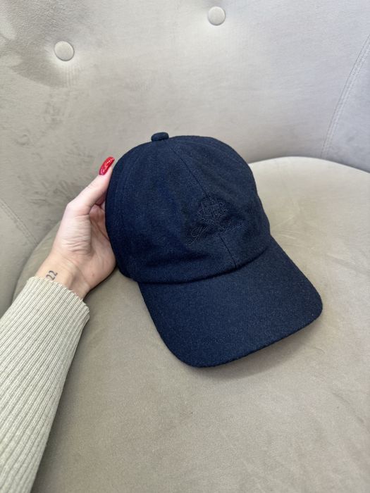 Чоловіча кашемірова бейсболка Loro Piana/ Кашемировая Кепка Loro Piana