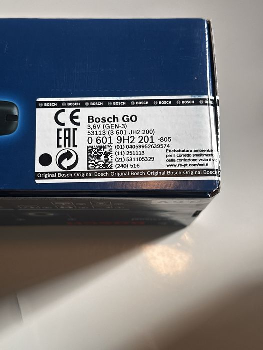 Wkrętak akumulatorowy Bosch Go