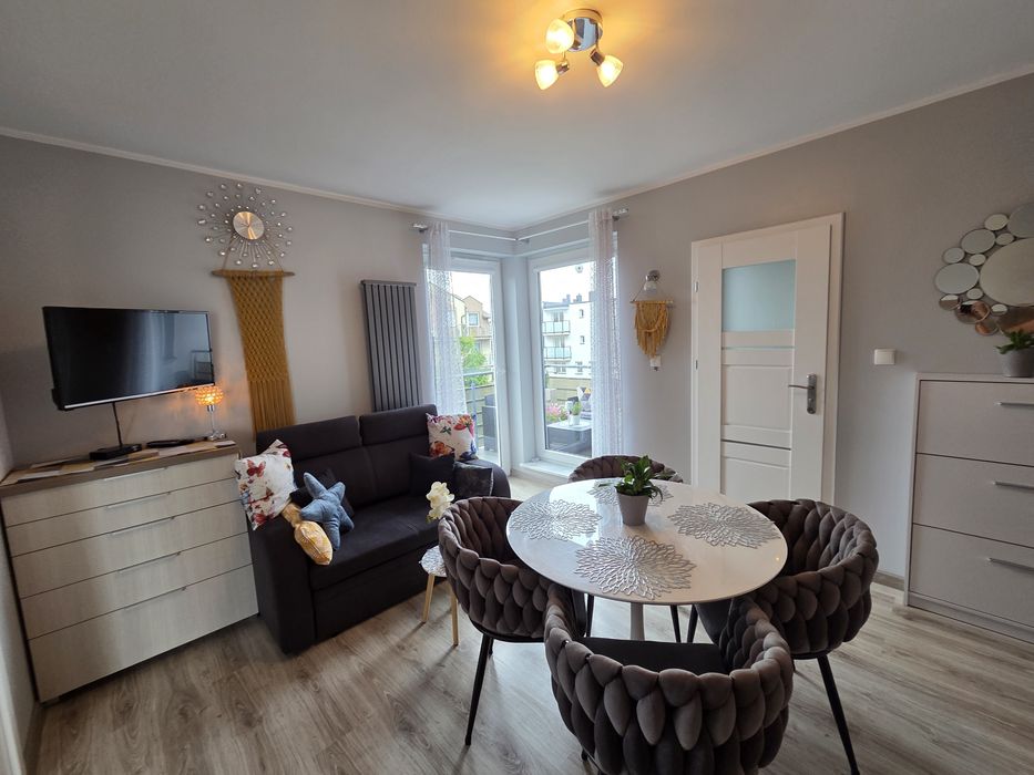 Apartament Władysławowo 2 pokoje 2-6/7 os parking 500m MORZE 2x balkon