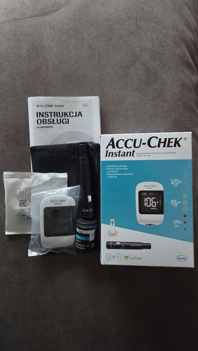 Glukometr Accu-Chek instant Nowy!
