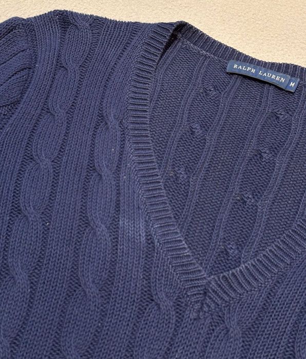 Sweter Warkocz Ralph Lauren roz. M