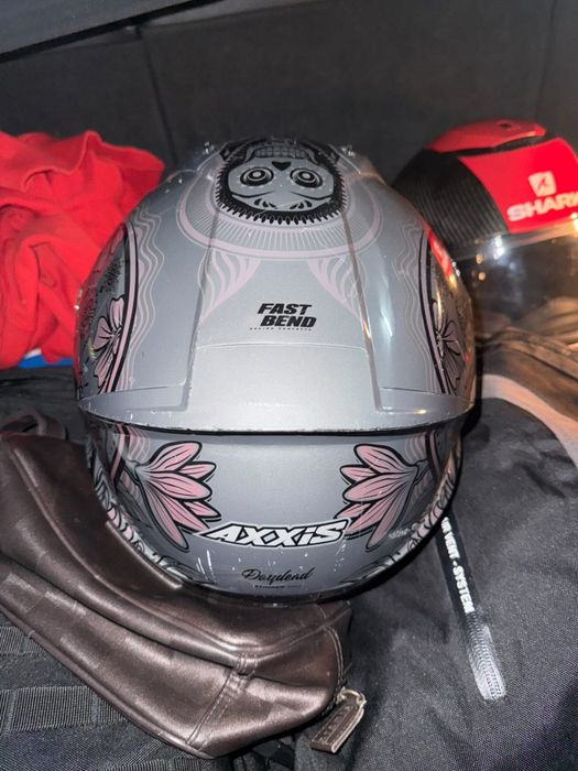 Capacete Axxis mota