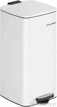 Kosz na śmieci 30L biały