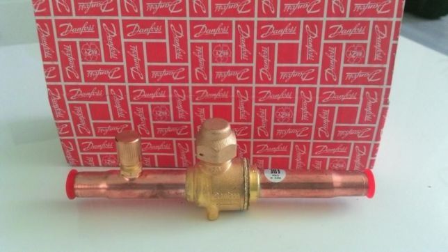 Zawór kulowy odcinajacy miedziany DANFOSS Ball Valve GBC 6mm i 12mm