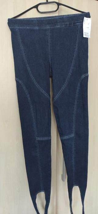 Spodnie legginsy dżinsowe sm nowe