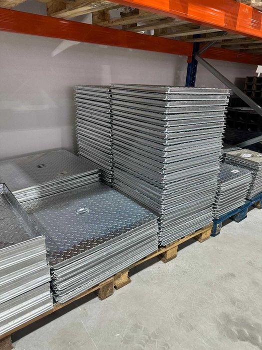 Tampa de Saneamento Rasa Galvanizada