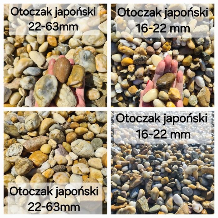 granit grys dalmatyńczyk bazalt otoczak gnejs piasek łupek dolomit