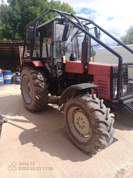 Ciągnik rolniczy/leśny MTZ 1025 z wciągarką