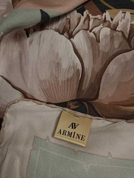 Шовкова хустка Armine (100% натуральний шовк) 90х90 см
