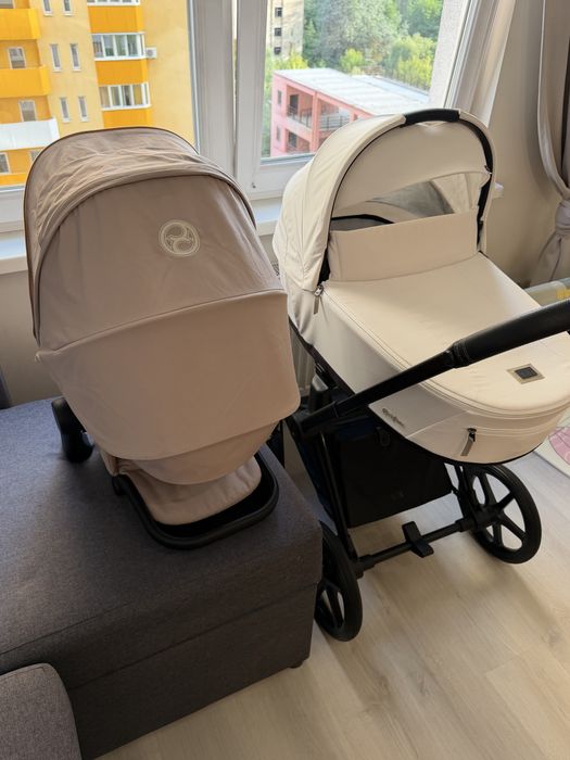 Cybex Priam 4.0  2в1 Off White | Cozy Biege