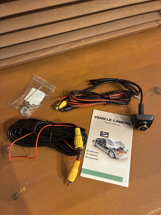 Kamera cofania HD 1080P PAL – zestaw z okablowaniem