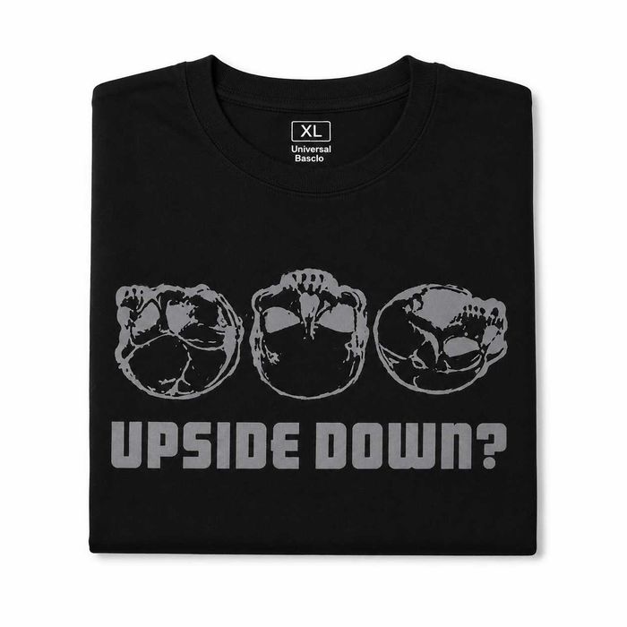 T-Shirt manga comprida "Upside Down - A Perspetiva das Caveiras"