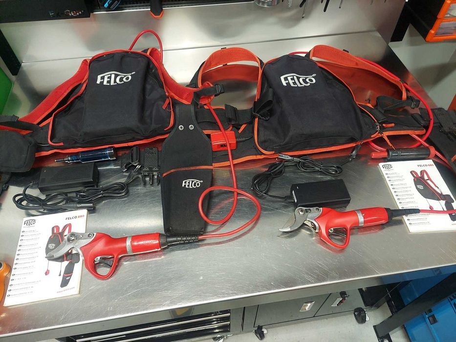 Felco 801 sekator elektryczny sadowniczy lekki bateria 5.4ah