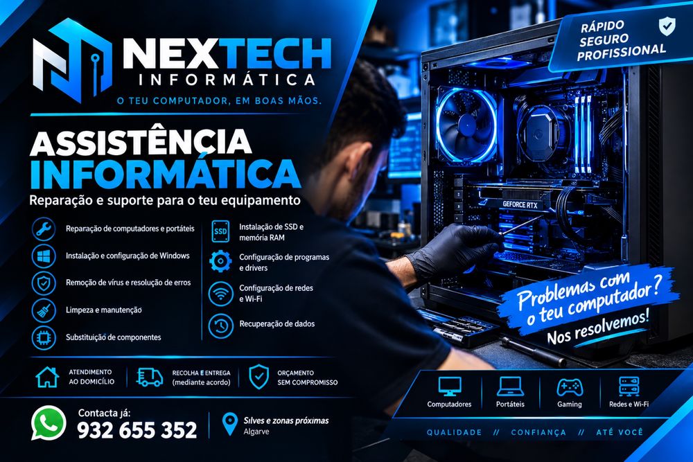 NEXTECH – Assistência Informática | Reparações | PCs Gaming