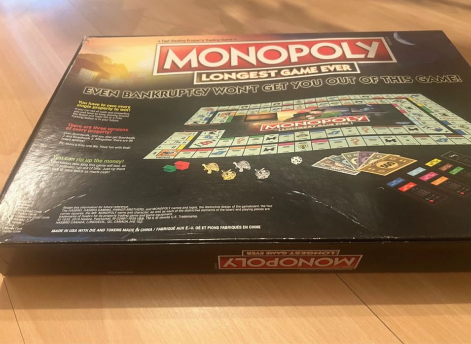 Monopoly longest game ever