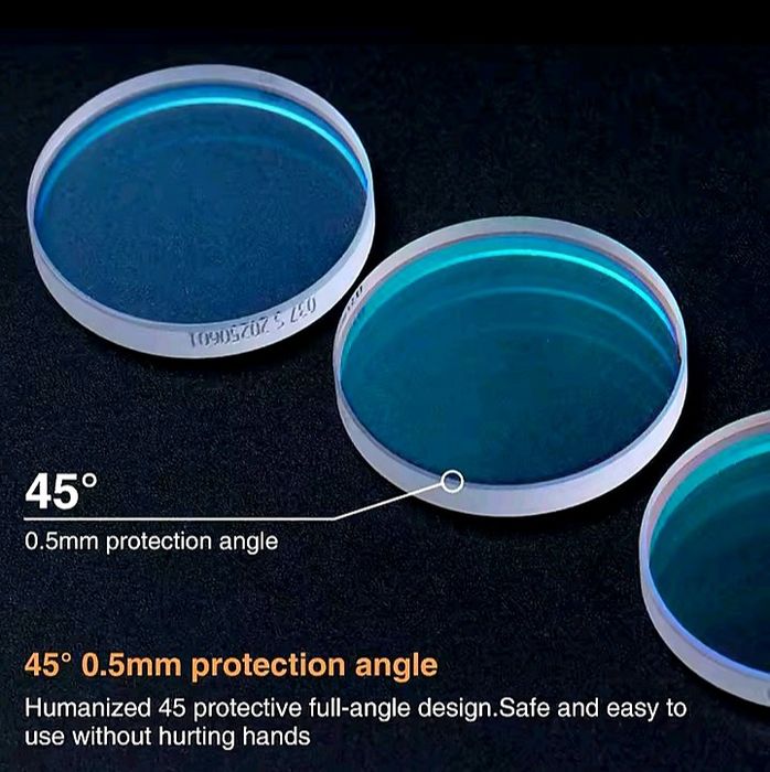 Захисне скло лінза лазера, BM111, BM110 Raytools 37×7 12 квт