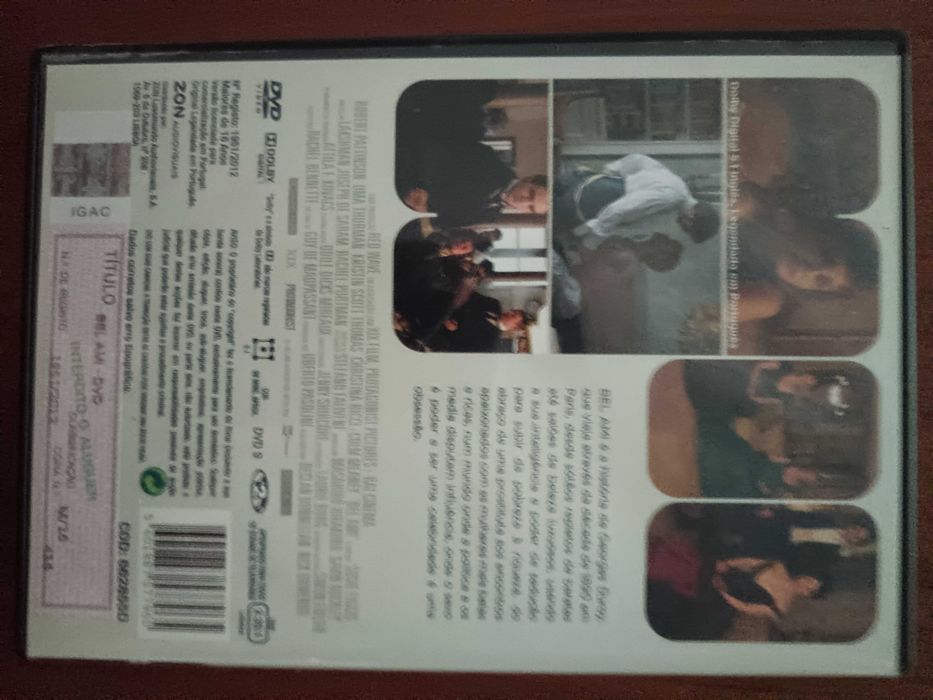 filme dvd original - bel ami