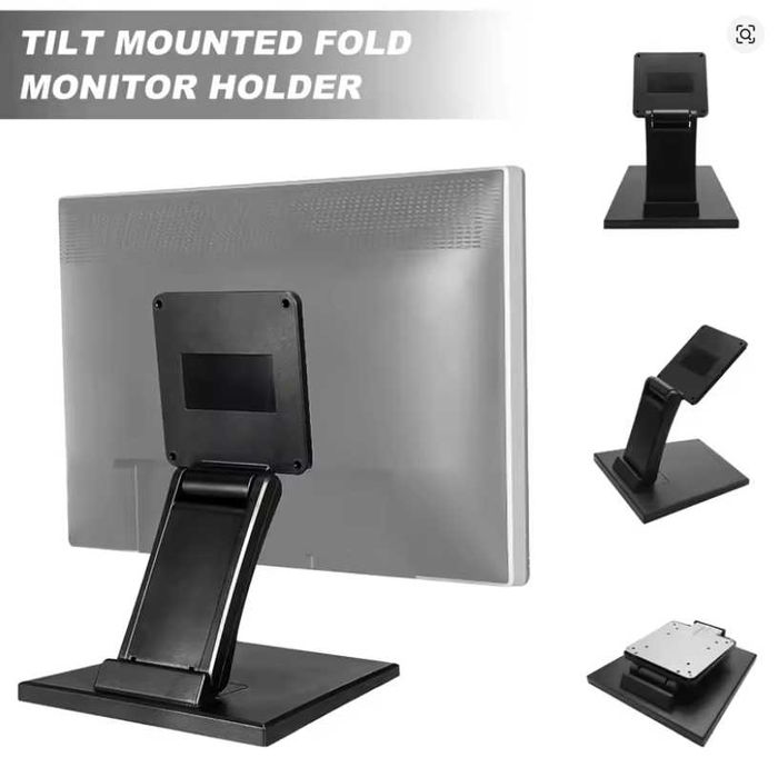 Suporte/Base Dobrável para Monitor/POS VESA 75 ou 100