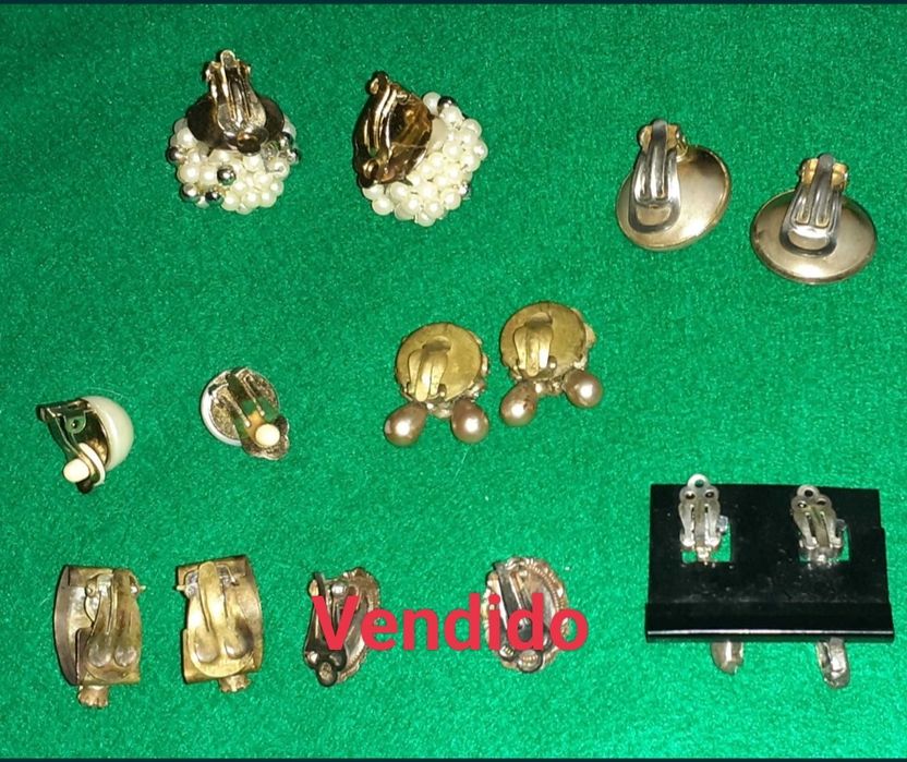 Brincos de Mola Antigos