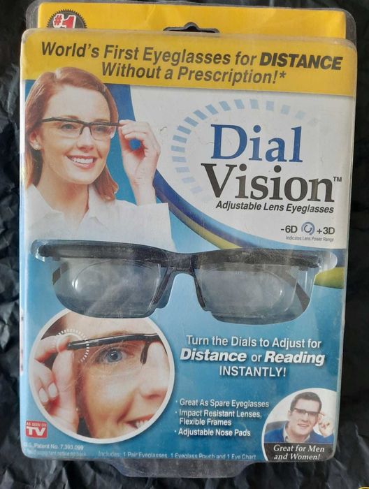 Dial Vision окуляри регулюванням лінз
