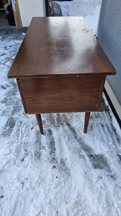 Biurko z czasów PRL vintage retro