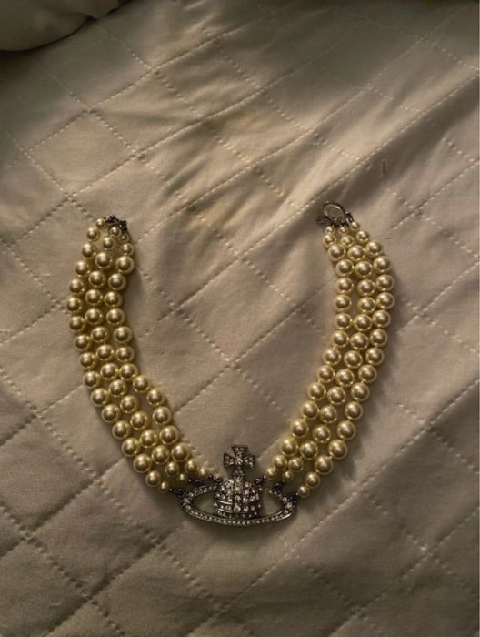 Vivienne Westwood Triple Pearl Necklace