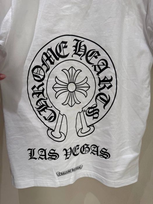 Chrome Hearts Las Vegas White T-Shirt розмір М