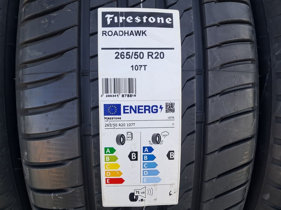 Резина літня, НОВА, 265/50 R20 Firestone Roadhawk