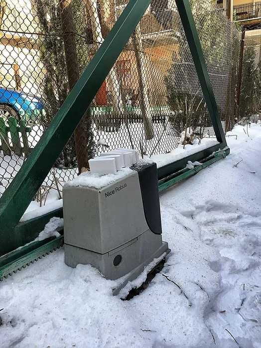 NICE автоматика на ворота відкатні розпашні гаражні промислові