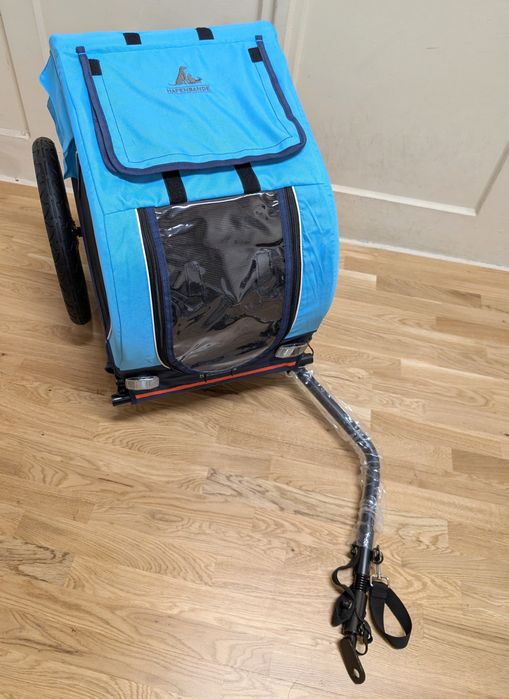 Hafenbande Przyczepka Rowerowa Cabby S dla Psa Kota 116x52x61 do20kg O