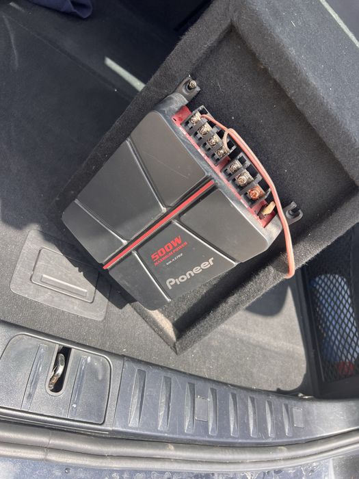 Subwoofer Pioneer 12” + Amplificador Pioneer GM-A3702 – Pronto a instalar