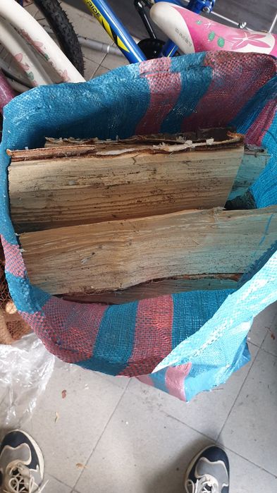 Suche drewno Olcha lub Brzoza sezonowana, worki, kominkowe