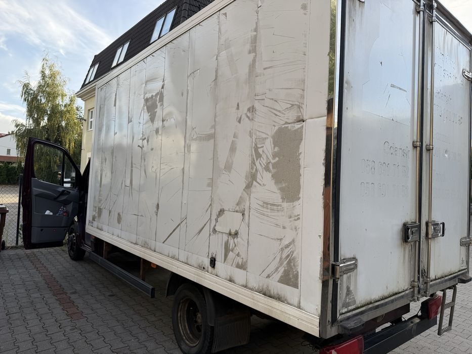 zabudowa sprinter kontener