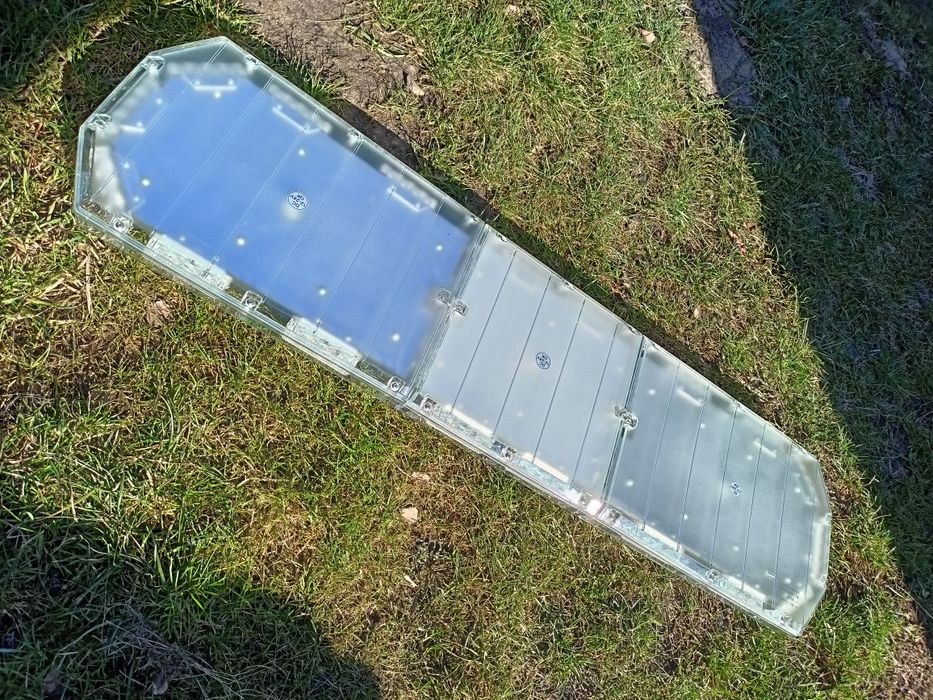 Lampa sygnalizująca kogut pomarańczowy, 12/24V, LED
