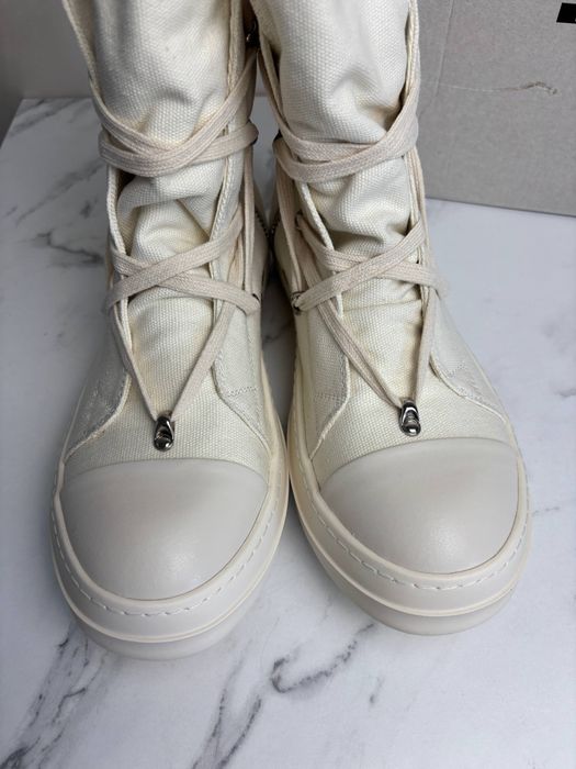 Кросівки Rick owens Hexagram white кеди рік овенс білі
