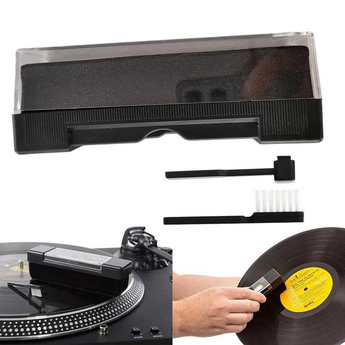 Kit de Limpeza 3 em 1 - Discos de Vinil / Gira-discos