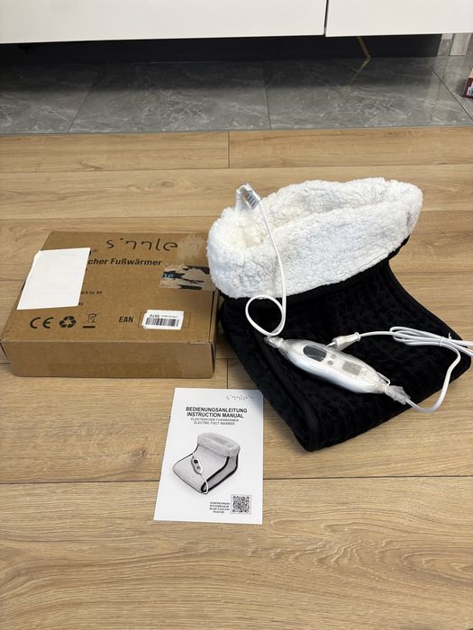 Podgrzewacz Do Stóp 6 Poziomów Temperatury Timer Ochrona SINNLEIN