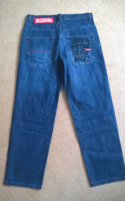 Spodnie męskie Mass Denim Baggy Jak Nowe Wyprodukowane w Polsce