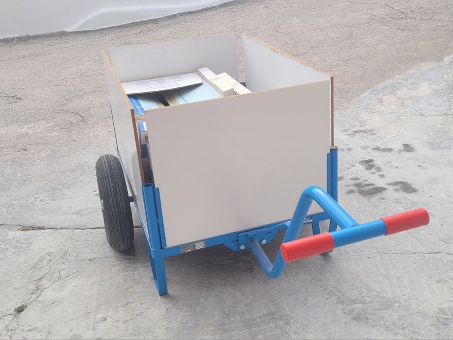 Carro de mão sobre 2 rodas - EUROKRAFT