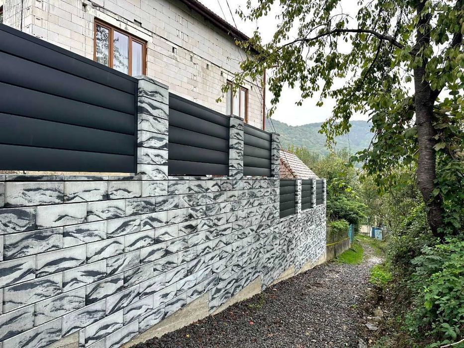 Модульні блоки. Блоки для огорожі. Будівельні блоки.